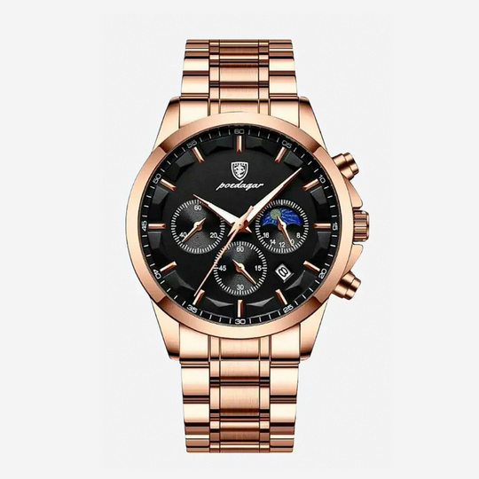 Adrian | Multi-Dial Elegance Classic Watch | 42mm