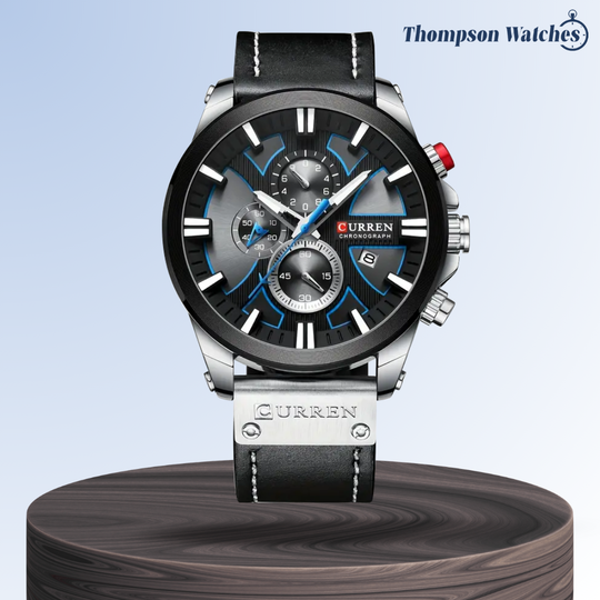 Easton | Men's Multifunction Glow-in-the-Dark Quartz Watch | 49mm