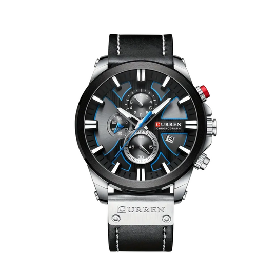 Easton | Men's Multifunction Glow-in-the-Dark Quartz Watch | 49mm