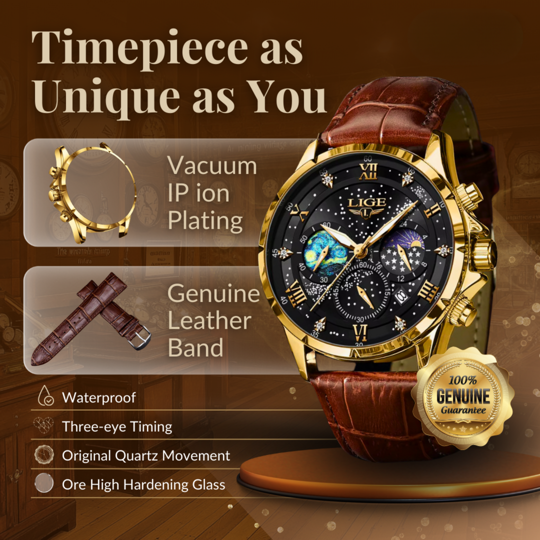 Elegant Moonphase Watch