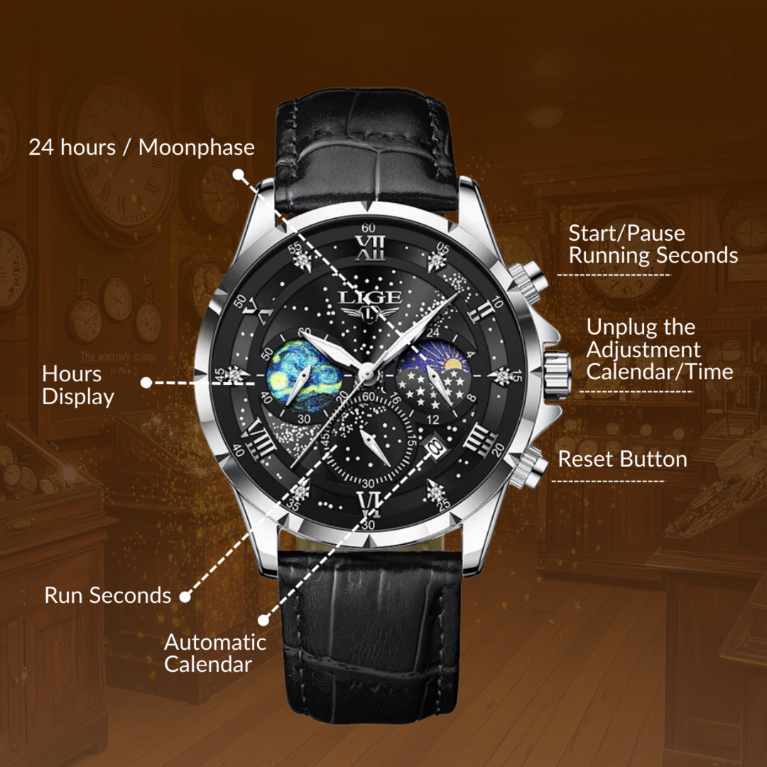 Elegant Moonphase Watch