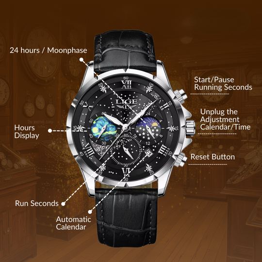 Elegant Moonphase Watch