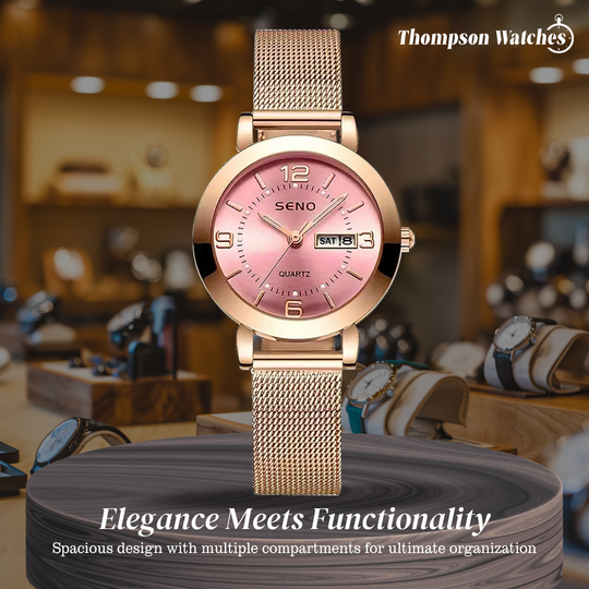 Elizabeth | Sophisticated Mesh Band Women's Watches | 28mm