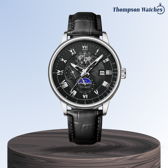Julian | Global Voyager Moon Phase Watch | 40mm
